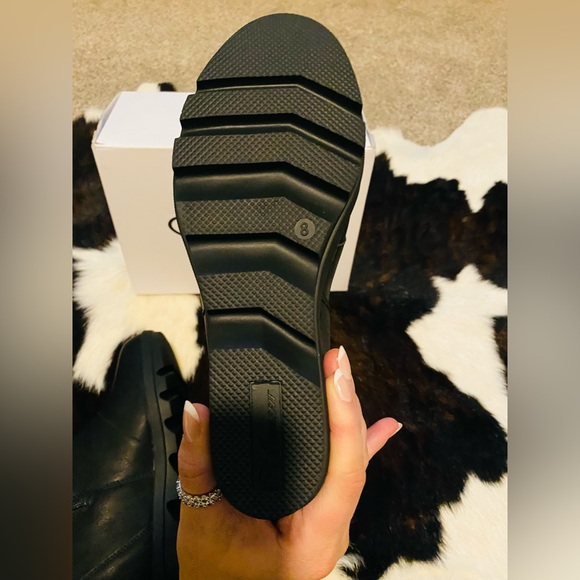 Athlefit black wedge boots, size 8. Brand New! - Picture 4 of 7